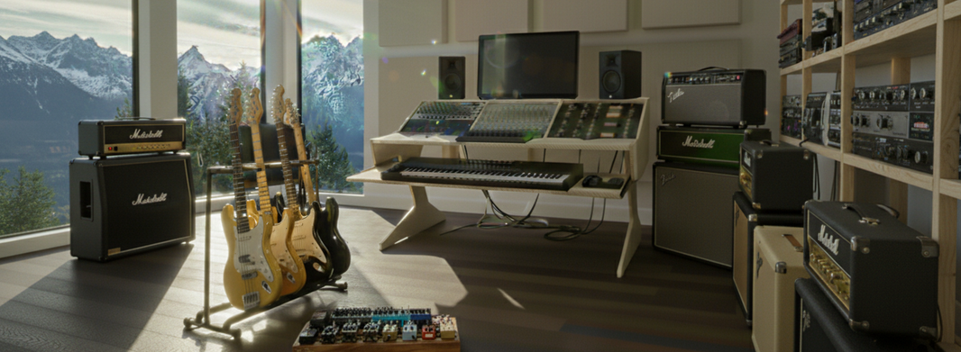 Factory Direct Premium Studio Recording Desks | Trinity Desk Designs
