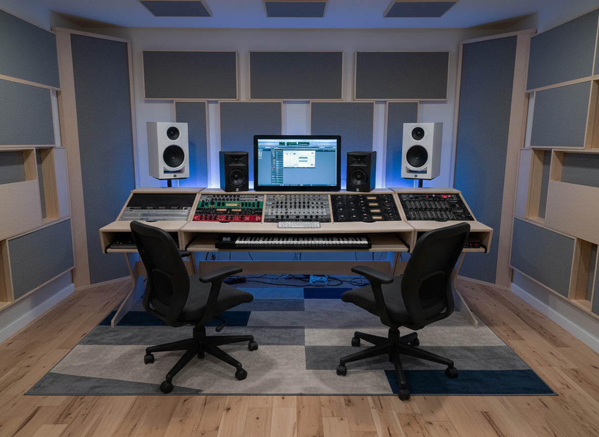 Enhance Your Studio Setup with the 1 Bay Sidecar Recording Desk