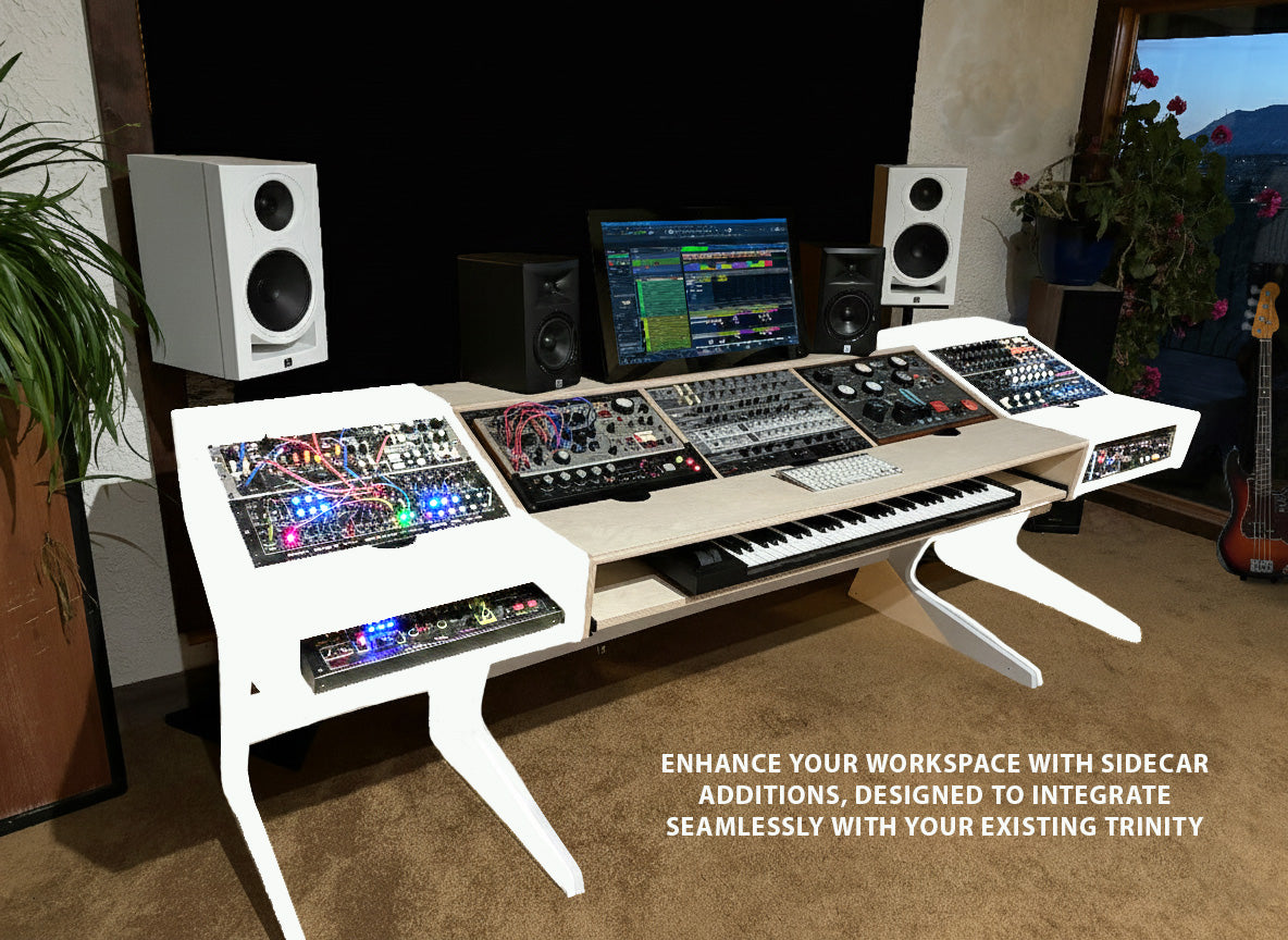 Enhance Your Studio Setup with the 1 Bay Sidecar Recording Desk