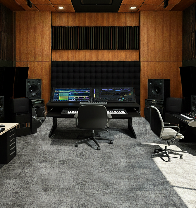 Dual Monitor DAW Desk – Trinity Desk Designs Dual Monitor DAW Desk – Trinity Desk Designs