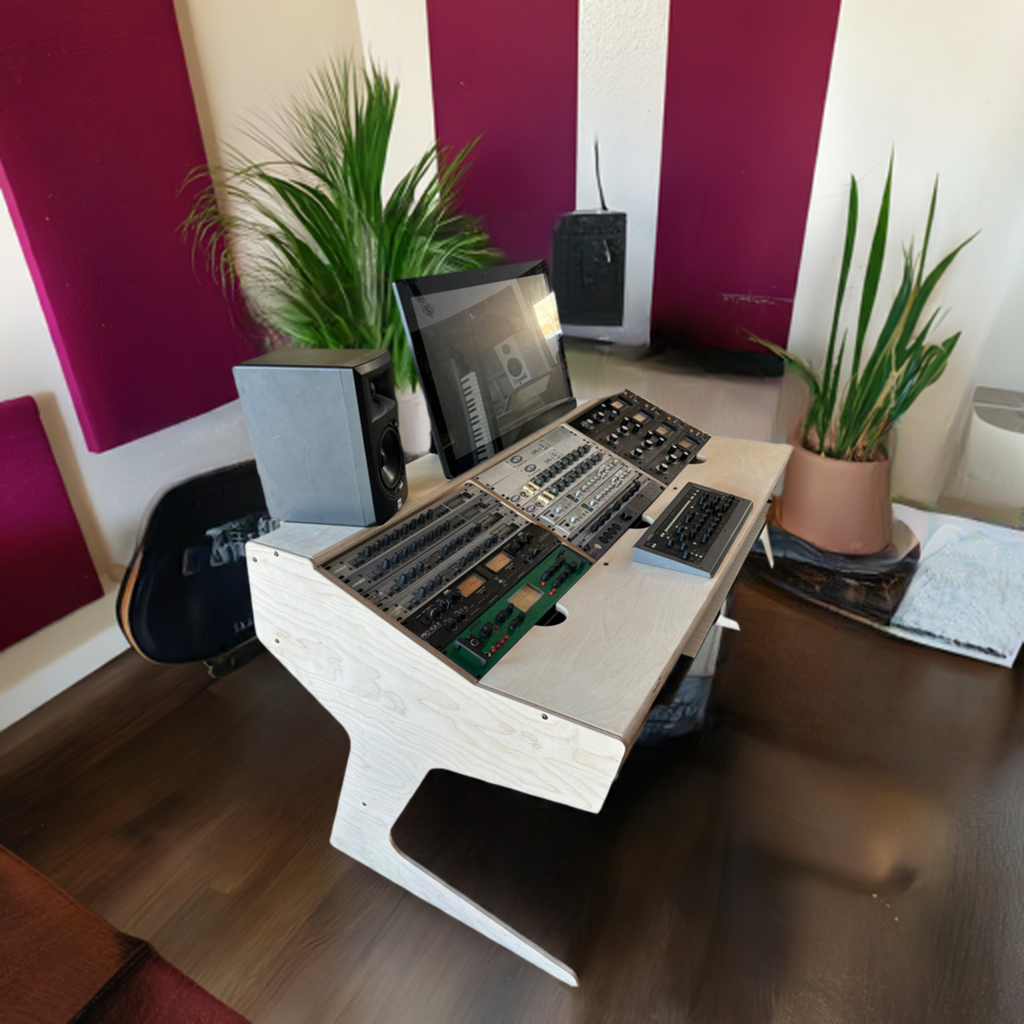 Hybrid Series 3 Bay Music Recording Daw Desk